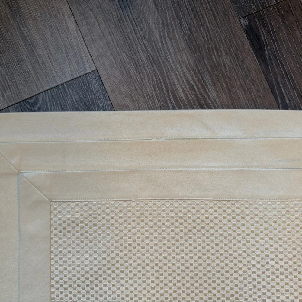 Bed Bath & Beyond Placemats Set Of 12 Ambrosia Textured In Linen And Ivory